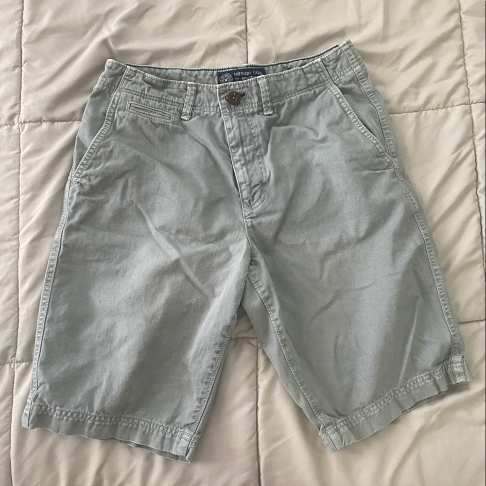 Mens American Eagle Khaki Shorts
